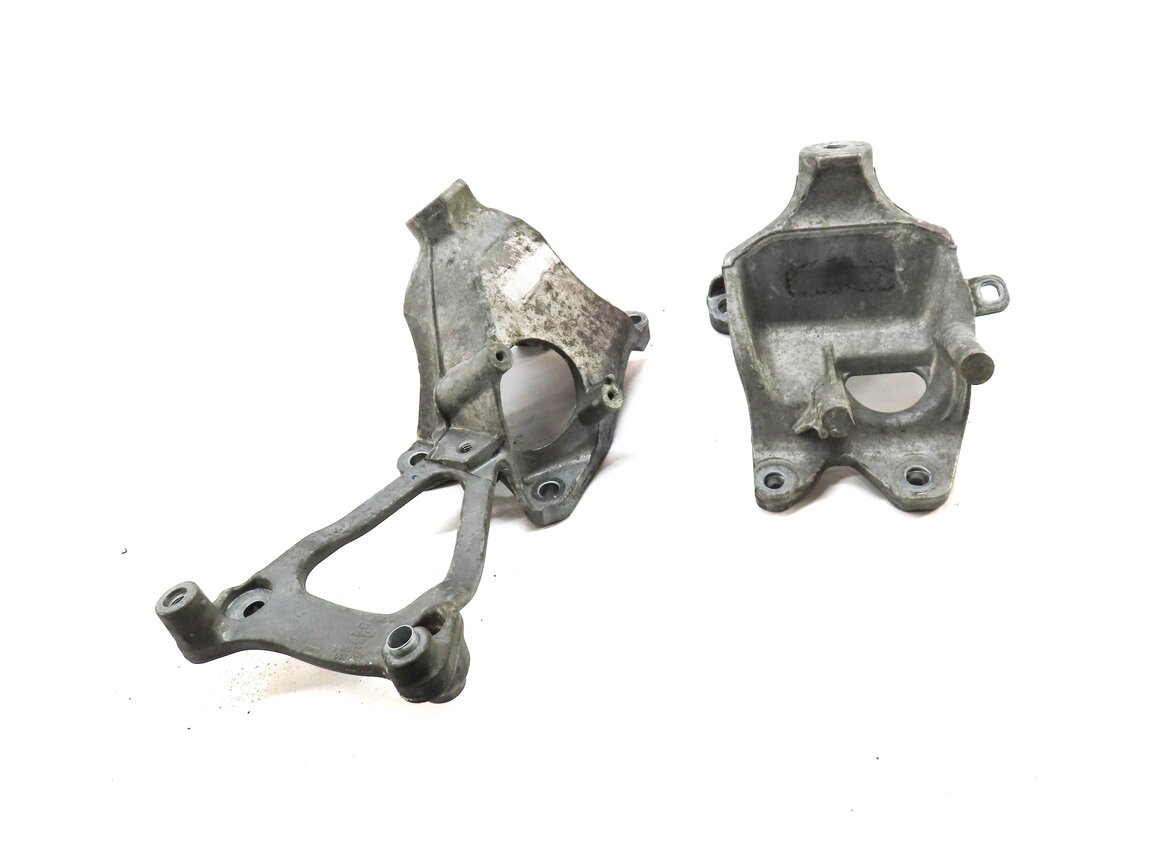 Thumbnail 2: 2017 AUDI Q7 (4M) 3.0L SUPER (CREC) ENGINE MOTOR MOUNT BRACKET LEFT RIGHT SET 2