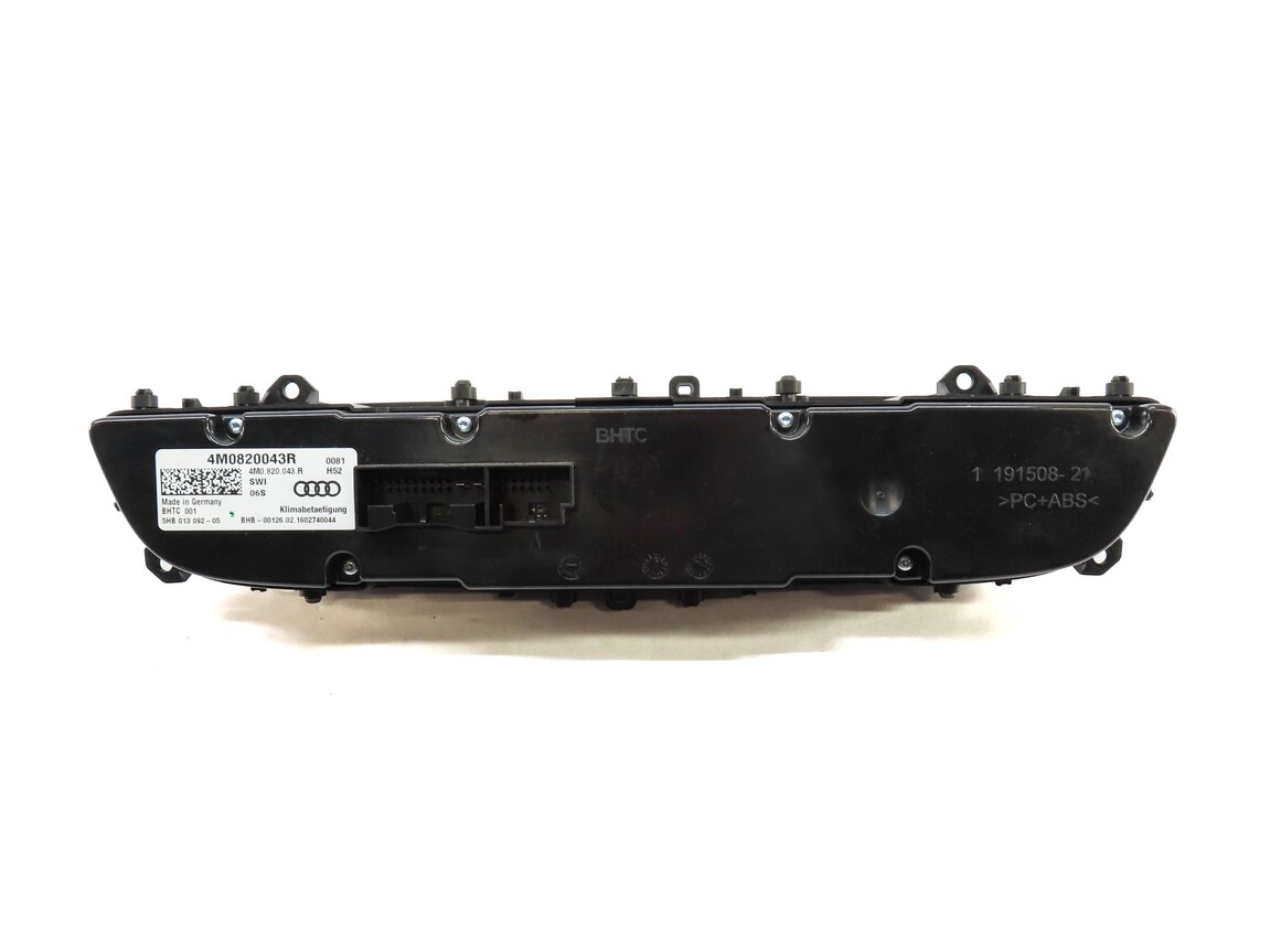 Thumbnail 5: 2017-2019 AUDI Q7 (4M) FRONT HEATER A/C TEMPERATURE CLIMATE CONTROL PANEL