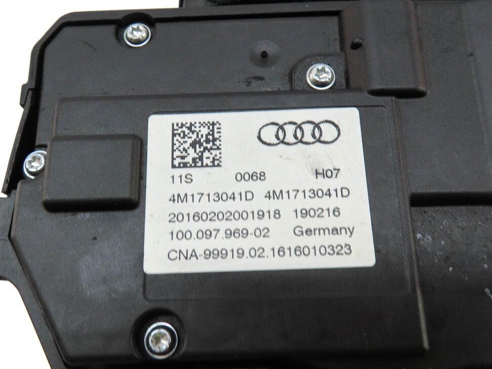 Thumbnail 6: 2017-2019 AUDI Q7 (4M) TRANSMISSION GEAR SHIFTER ASSEMBLY (BLACK)