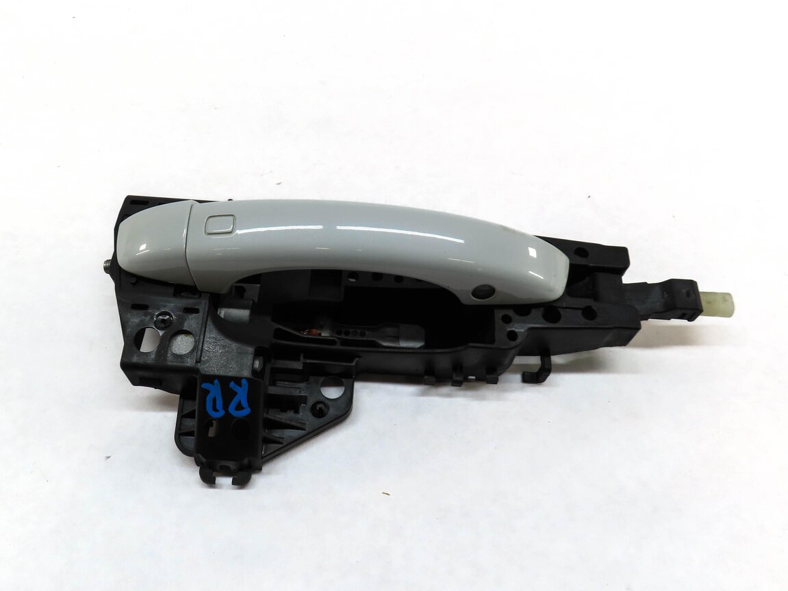 Thumbnail 2: 2017-2022 AUDI Q7 (4M) RIGHT REAR KEYLESS EXTERIOR DOOR HANDLE (GLACIER WHITE)