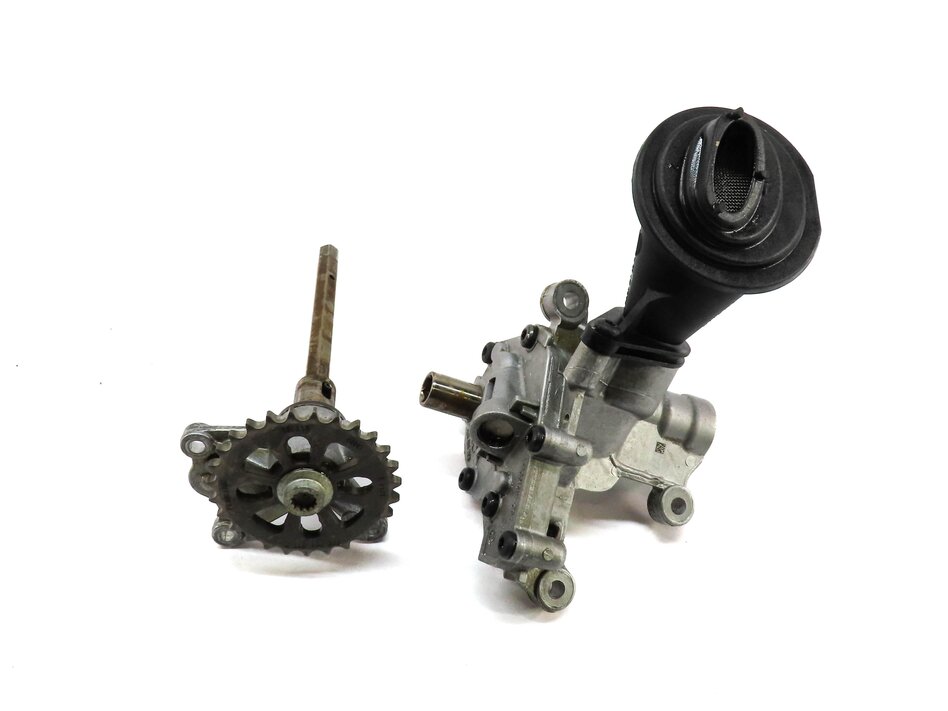 Thumbnail 2: 2017 AUDI Q7 (4M) 3.0L SUPER ENGINE (CREC) OIL PUMP 06E115105 GH5280116