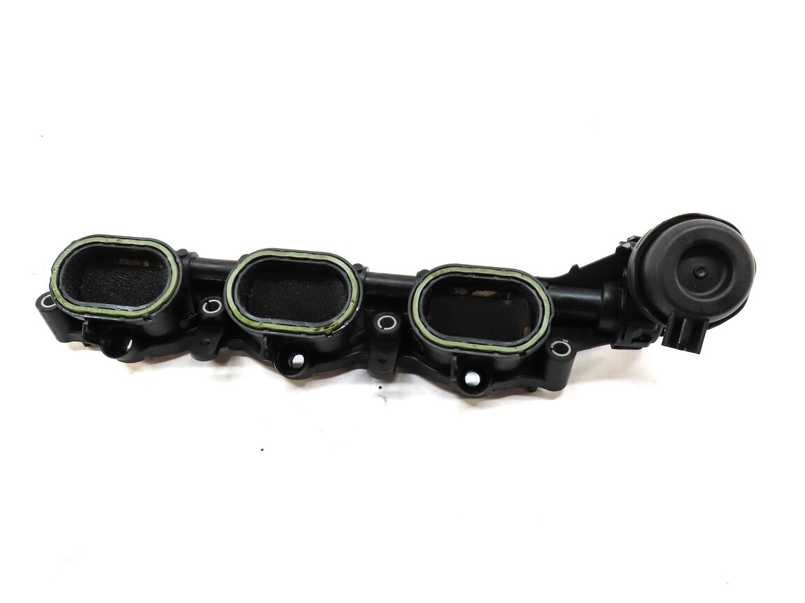 Thumbnail 3: 16-19 AUDI A6 A7 A8 Q7 (C7 D4 4M) 3.0L SUPER CREC LOWER INTAKE MANIFOLD - RIGHT