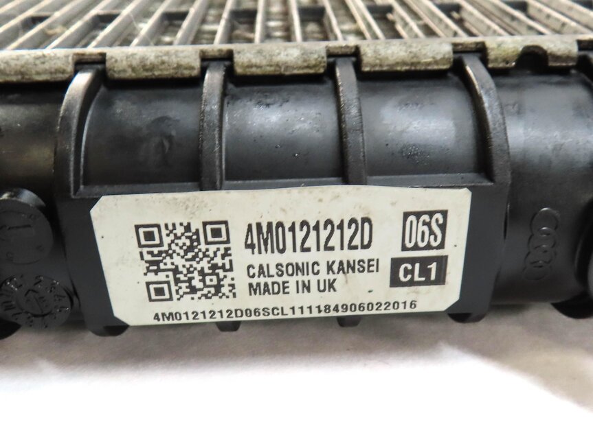 Thumbnail 6: 17-19 AUDI Q7 (4M) 3.0L SUPERCHARGED ENGINE SECONDARY AUXILIARY RADIATOR - RIGHT
