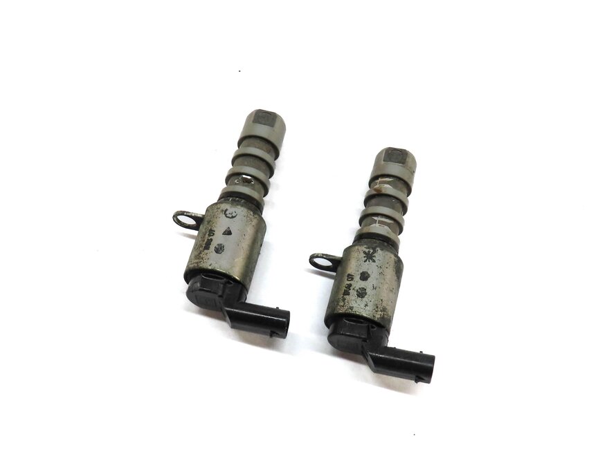 2017 AUDI Q7 (4M) 3.0L SUPER ENGINE (CREC) VVT TIMING SOLENOID VALVE SET OF 2