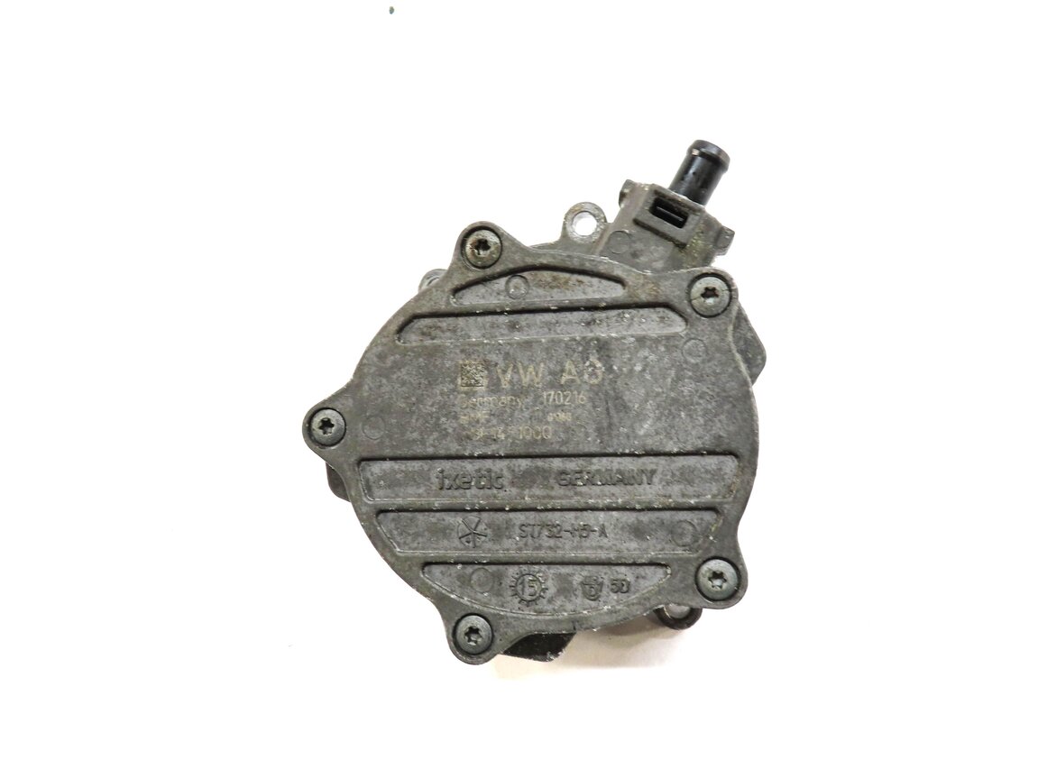 Thumbnail 4: 14-19 AUDI A6 A7 A8 Q7 (C7 D4 4M) 3.0L SUPERCHARGED ENGINE BRAKE VACUUM PUMP
