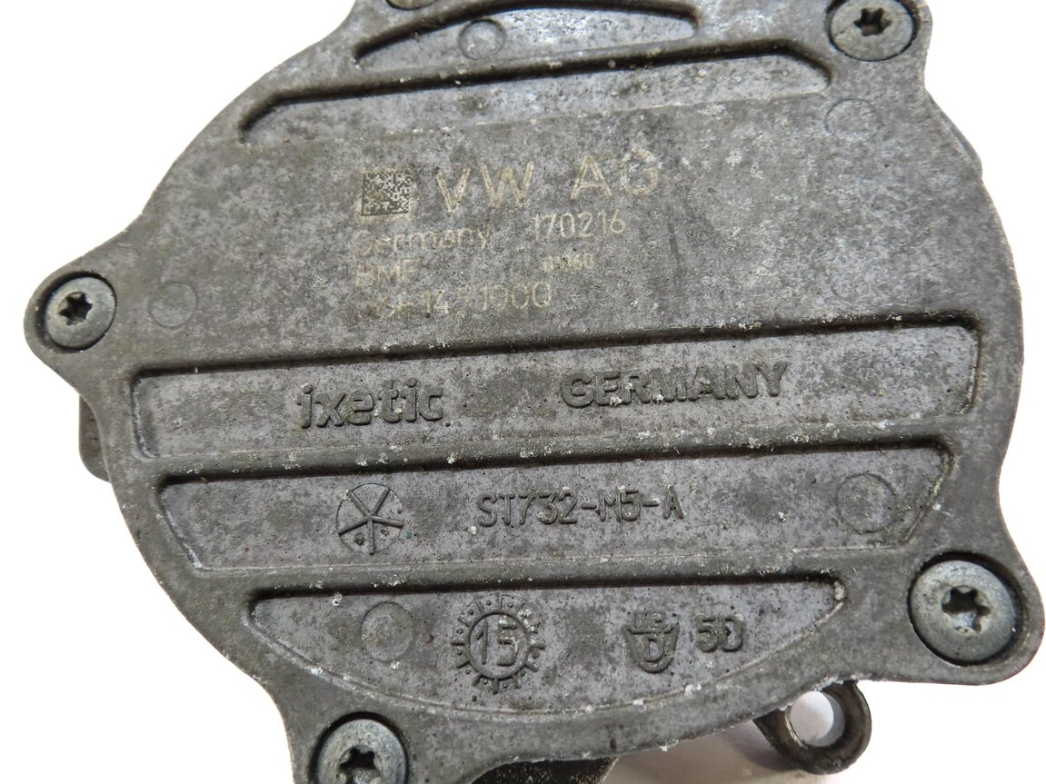 Thumbnail 5: 14-19 AUDI A6 A7 A8 Q7 (C7 D4 4M) 3.0L SUPERCHARGED ENGINE BRAKE VACUUM PUMP