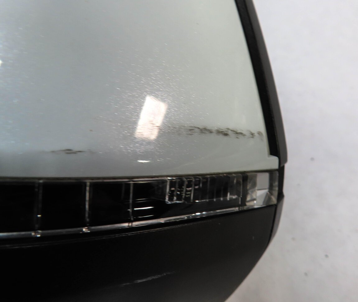 Thumbnail 7: 17-19 AUDI Q7 4M LEFT DRIVER P-FOLD BLIND SPOT CAMERA DOOR MIRROR (WHITE)