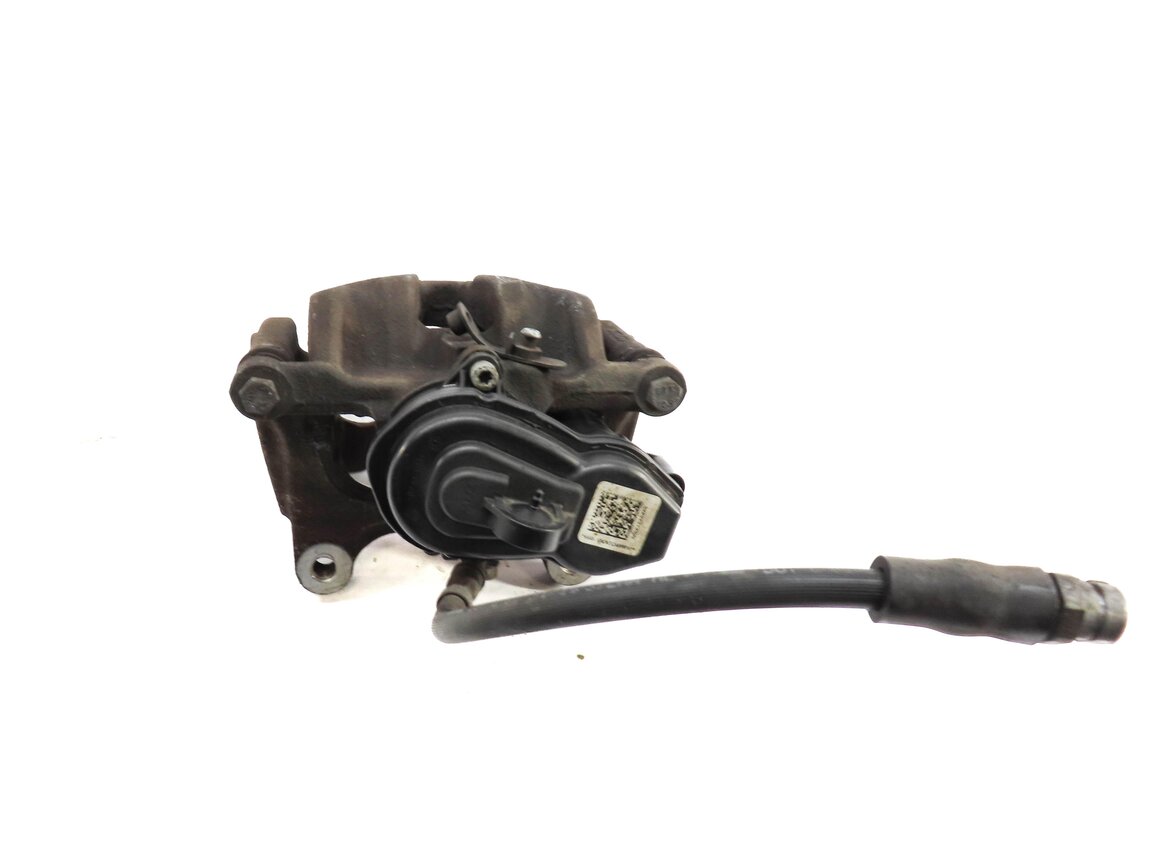 Thumbnail 3: 17-20 AUDI Q7 (4M) REAR RIGHT PASSENGER BRAKE CALIPER w/ PARKING BRAKE ACTUATOR