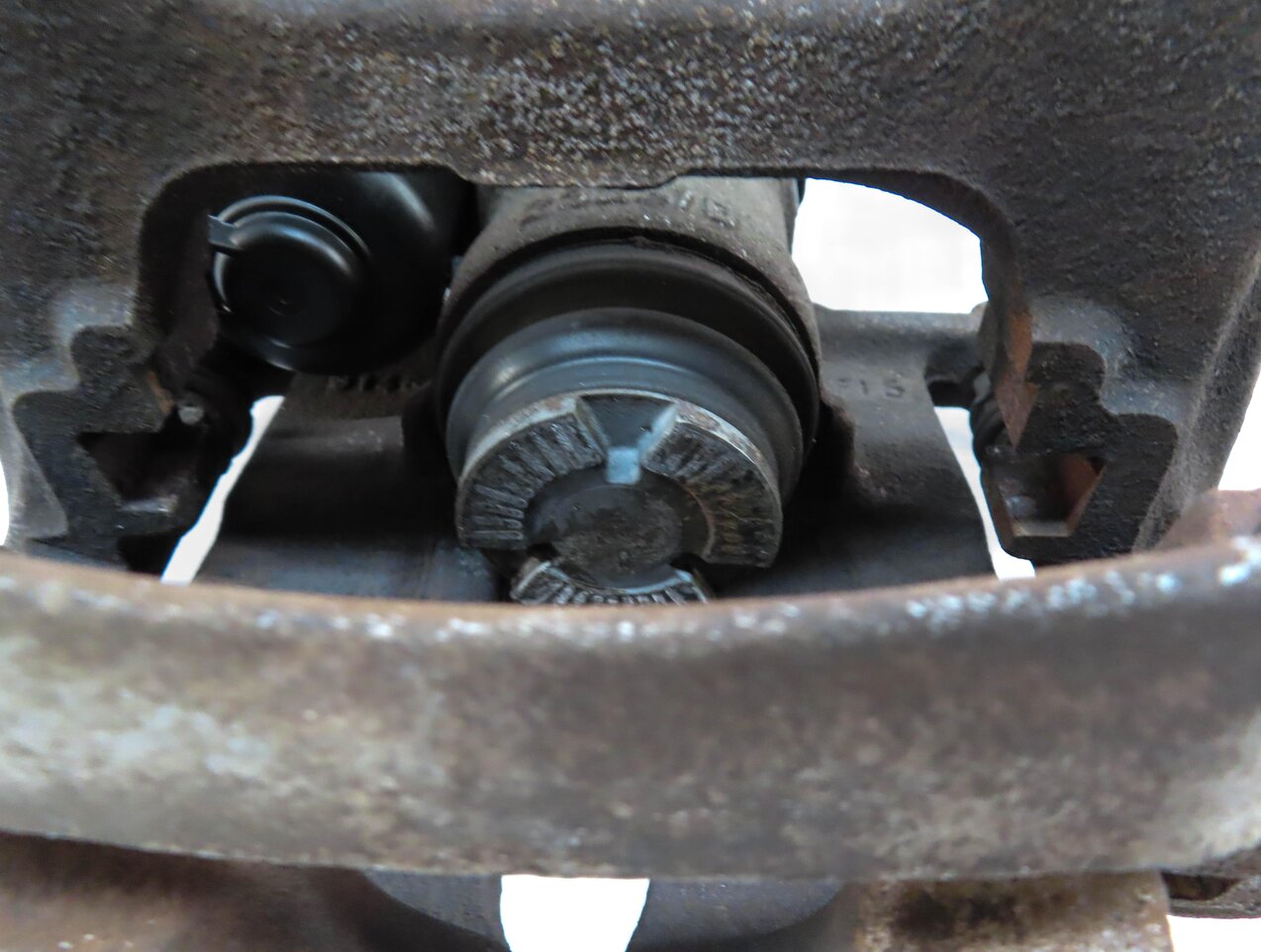 Thumbnail 6: 2017-2020 AUDI Q7 (4M) LEFT DRIVER REAR BRAKE CALIPER w/ PARKING BRAKE ACTUATOR