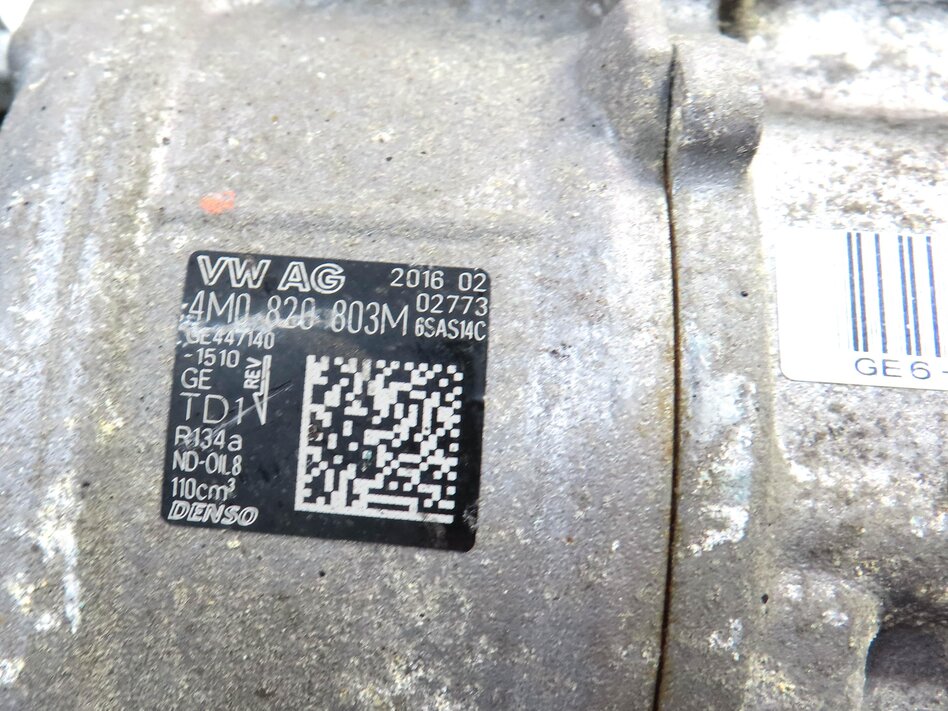 Thumbnail 6: 2017-2019 AUDI A6 Q7 (C7 4M) 3.0L SUPER A/C AIR CONDITIONING COMPRESSOR PUMP