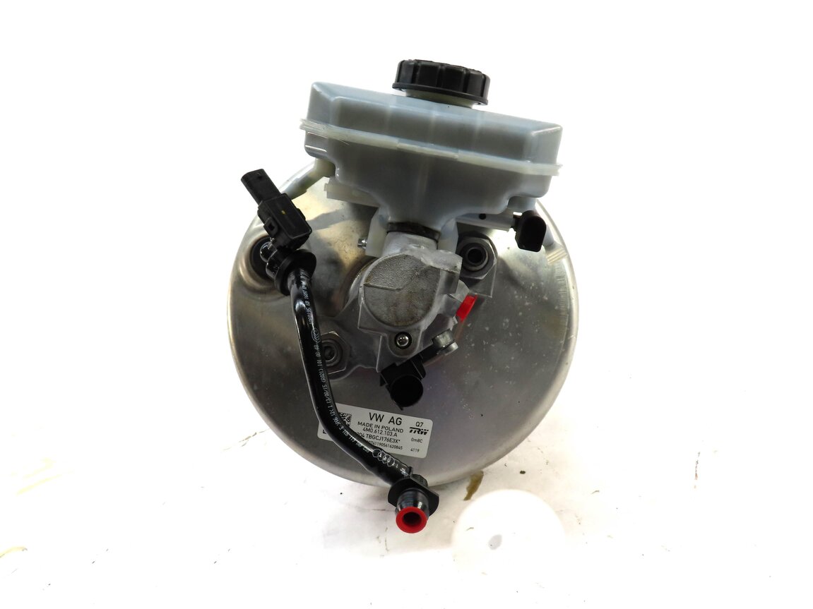 Thumbnail 3: 2017-2022 AUDI Q7 (4M) POWER BRAKE BOOSTER w/ MASTER CYLINDER & RESERVOIR