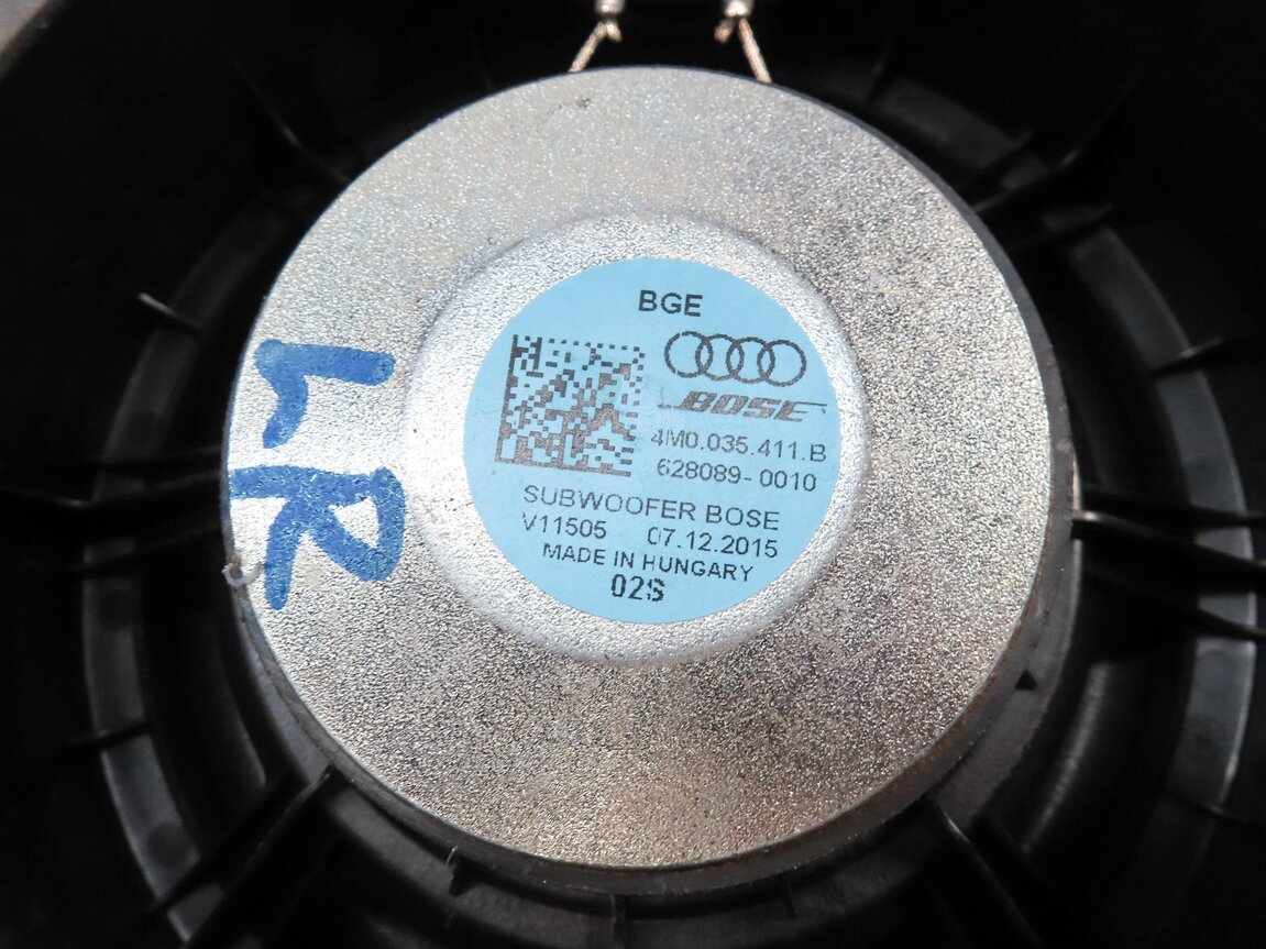 Thumbnail 14: 17 AUDI Q7 4M FRONT REAR LEFT RIGHT WOOFER MIDRANGE TWEETER BOSE SPEAKER SET 20