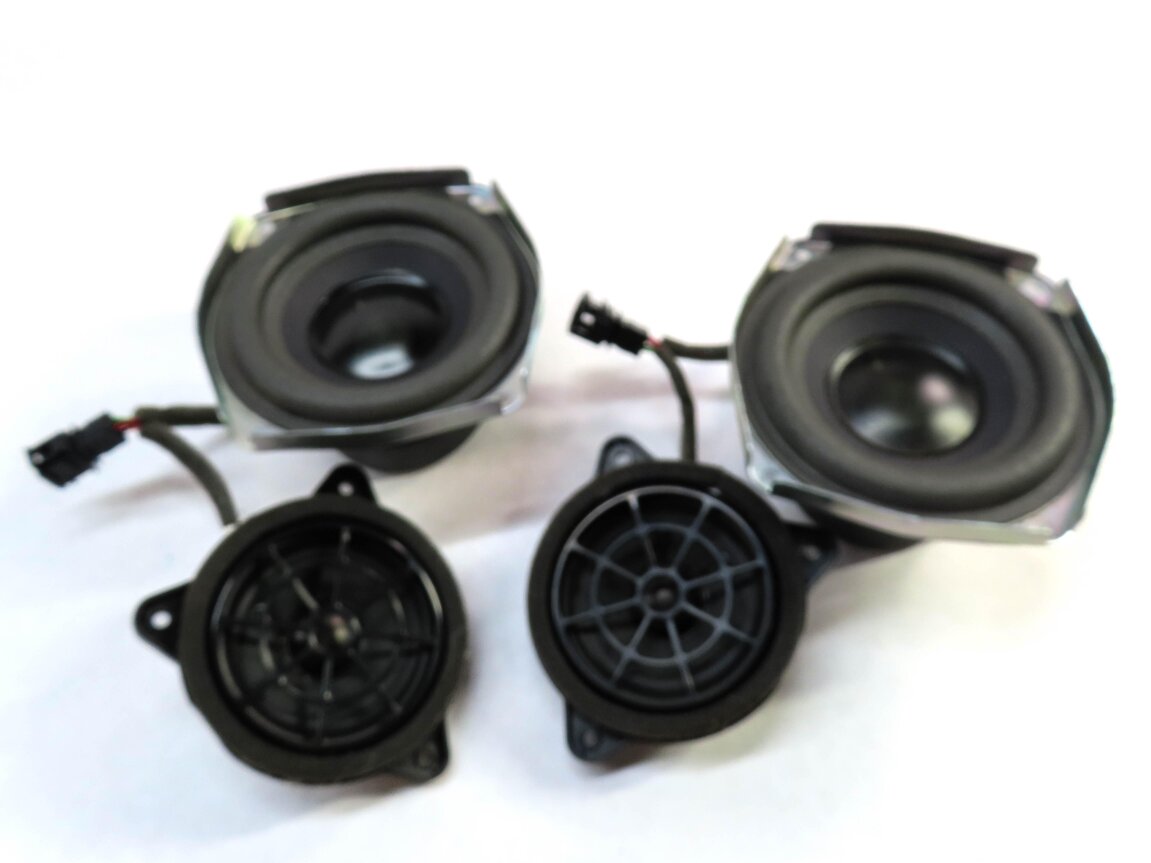 Thumbnail 3: 17 AUDI Q7 4M FRONT REAR LEFT RIGHT WOOFER MIDRANGE TWEETER BOSE SPEAKER SET 20
