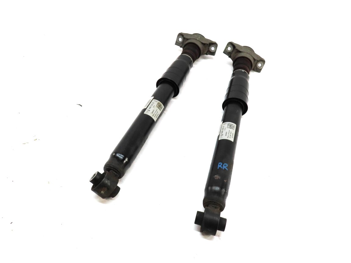 2017 AUDI Q7 (4M) REAR LEFT & RIGHT SUSPENSION SHOCK STRUT ASSEMBLY SET OF 2