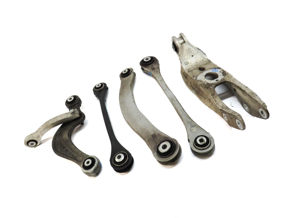 2017-2022 AUDI Q7 (4M) REAR RIGHT PASSENGER UPPER LOWER CONTROL ARM SET/5