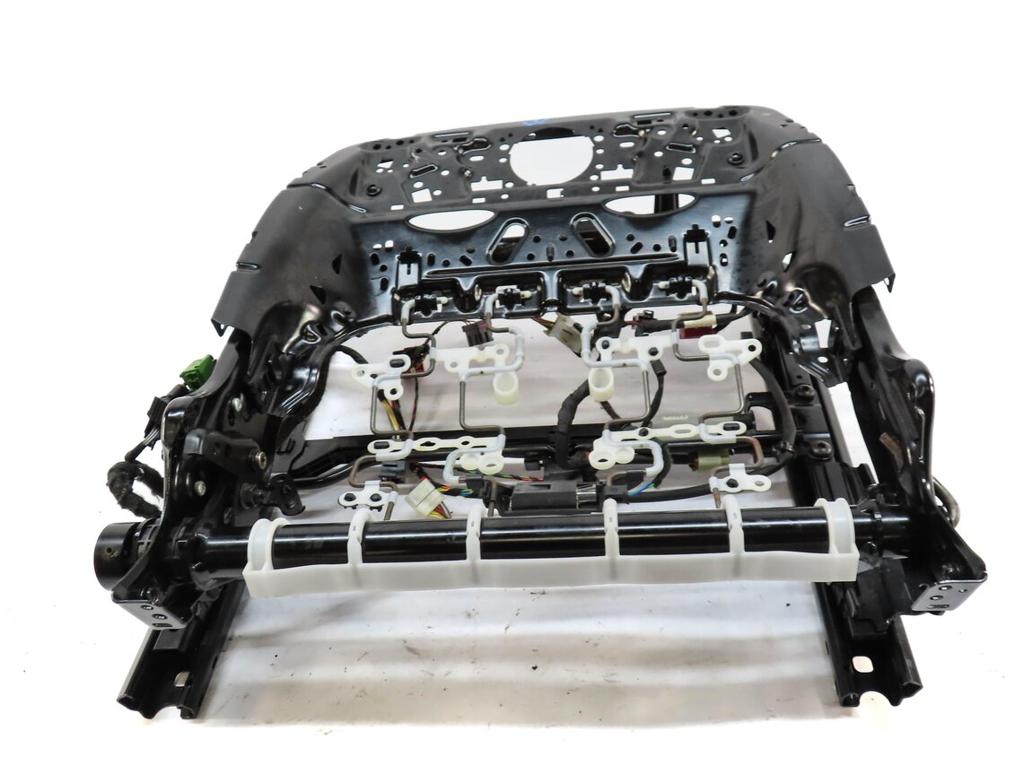 Thumbnail 3: 17-22 AUDI Q7 4M FRONT LEFT DRIVER SEAT TRACK & MOTORS (w/ HEAT MEMORY w/o VENT)