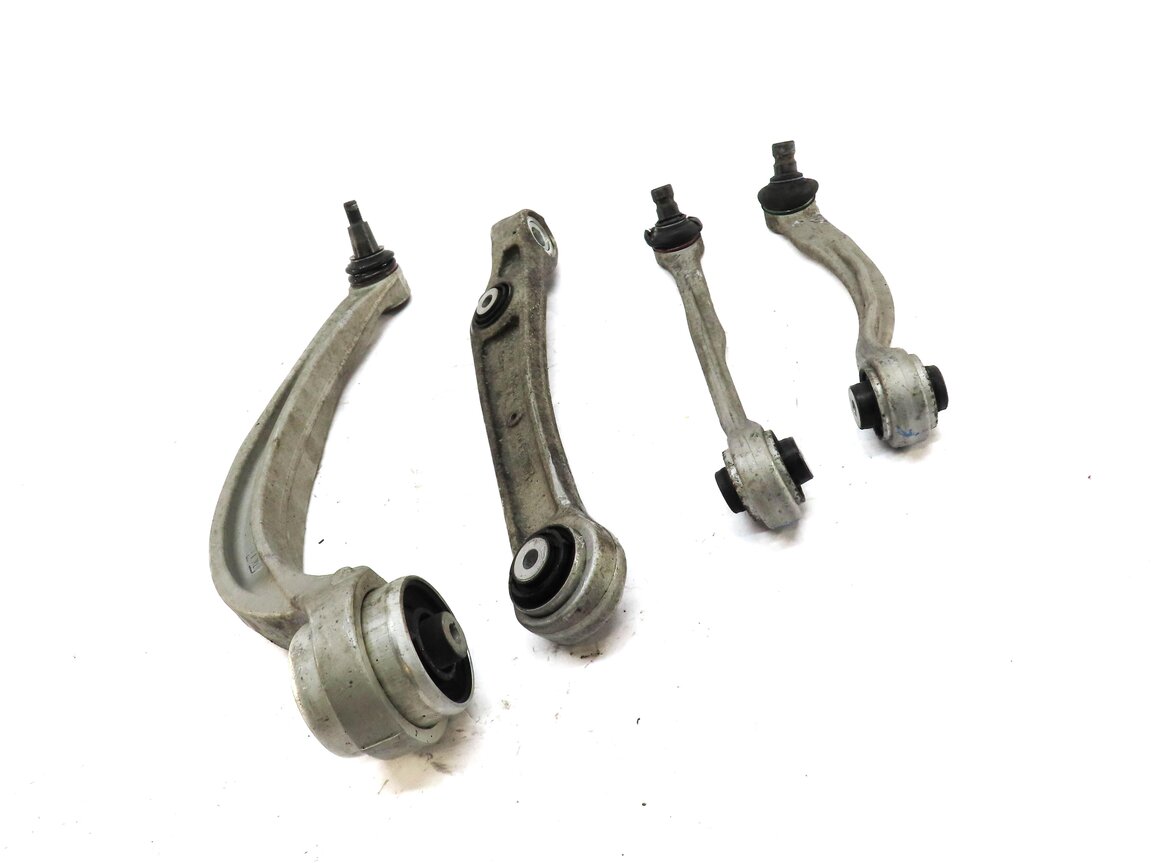 Thumbnail 3: 2017-2022 AUDI Q7 (4M) LEFT FRONT DRIVER UPPER & LOWER CONTROL ARM SET 4