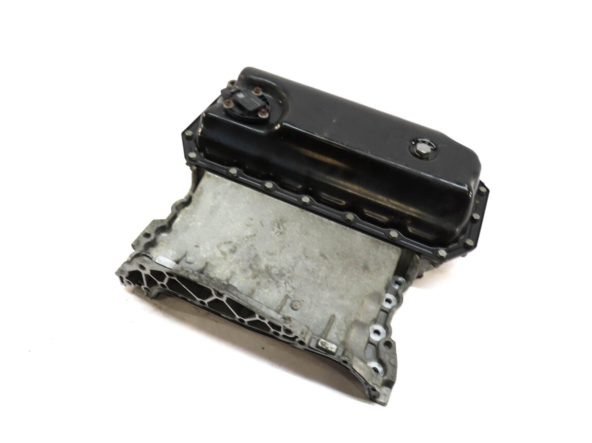 Thumbnail 1: 2017-2019 AUDI Q7 (4M) 3.0L SUPER (CREC) ENGINE UPPER OIL PAN 06E103603BD
