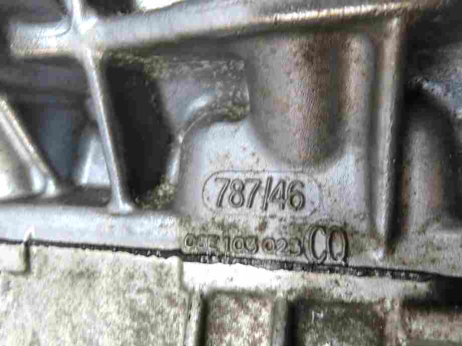 Thumbnail 6: 16-19 AUDI A6 A7 A8 Q7 (C7 D4 4M) 3.0L SUPER CREC ENGINE CYLINDER BLOCK (BARE)