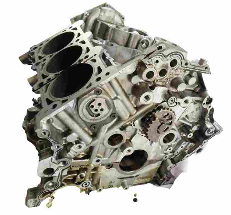 Thumbnail 9: 16-19 AUDI A6 A7 A8 Q7 (C7 D4 4M) 3.0L SUPER CREC ENGINE CYLINDER BLOCK (BARE)