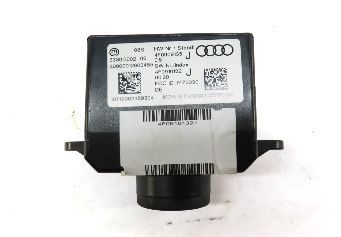 Thumbnail 4: 2017 AUDI Q7 (4M) IGNITION CONTROL MODULE ENGINE ON OFF SWITCH 4F0909135