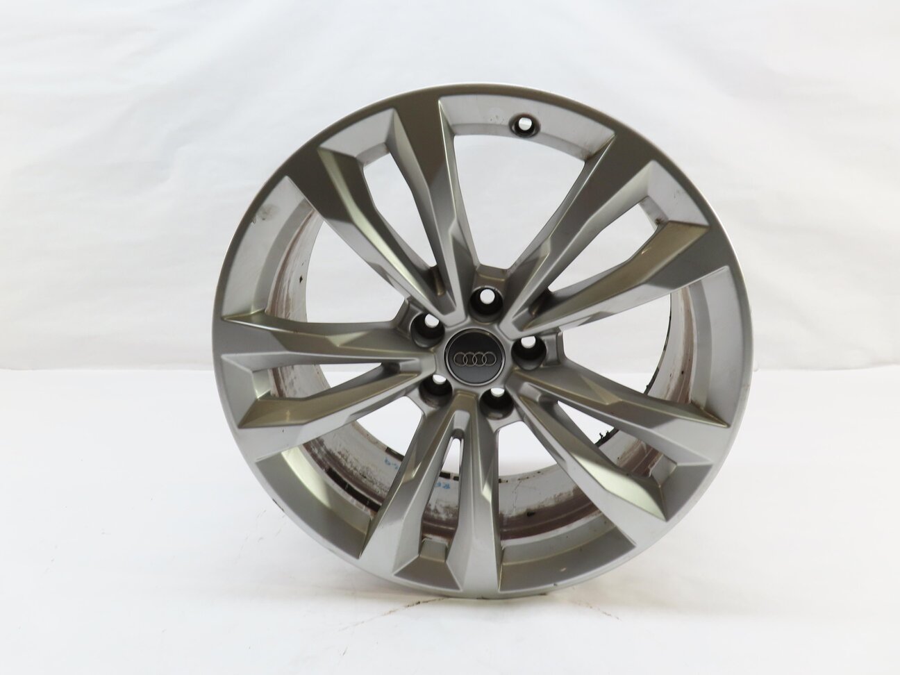Thumbnail 2: 17-19 AUDI Q7 (4M) 19" x 8.5" 5 DOUBLE TWIN SPOKE 5x112mm ALUMINUM WHEEL RIM