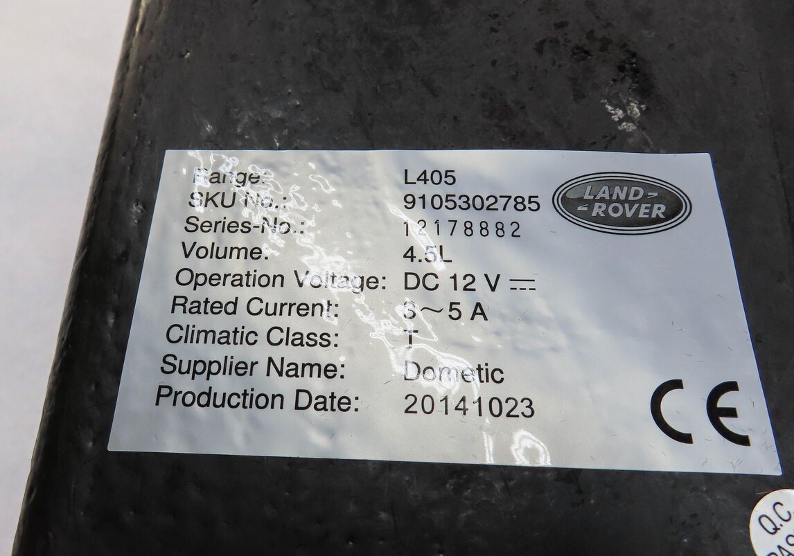 Thumbnail 6: 2014-2020 RANGE ROVER SPORT (L494) CENTER CONSOLE REFRIGERATOR COOLER INSERT