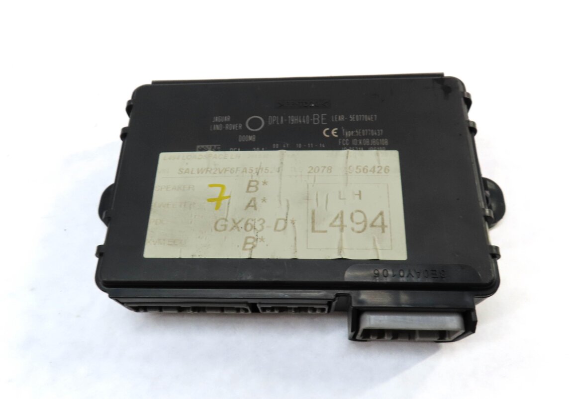 Thumbnail 3: 15 RANGE ROVER SPORT (L493) 3.0L SUPERCHARGED ENGINE IMMOBILIZER MODULE KEY SET