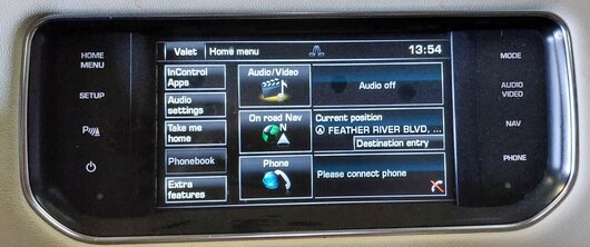 Thumbnail 2: 2015 RANGE ROVER SPORT (L494) GPS NAVIGATION SCREEN MEDIA DISPLAY TOUCH SCREEN