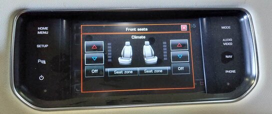 Thumbnail 3: 2015 RANGE ROVER SPORT (L494) GPS NAVIGATION SCREEN MEDIA DISPLAY TOUCH SCREEN
