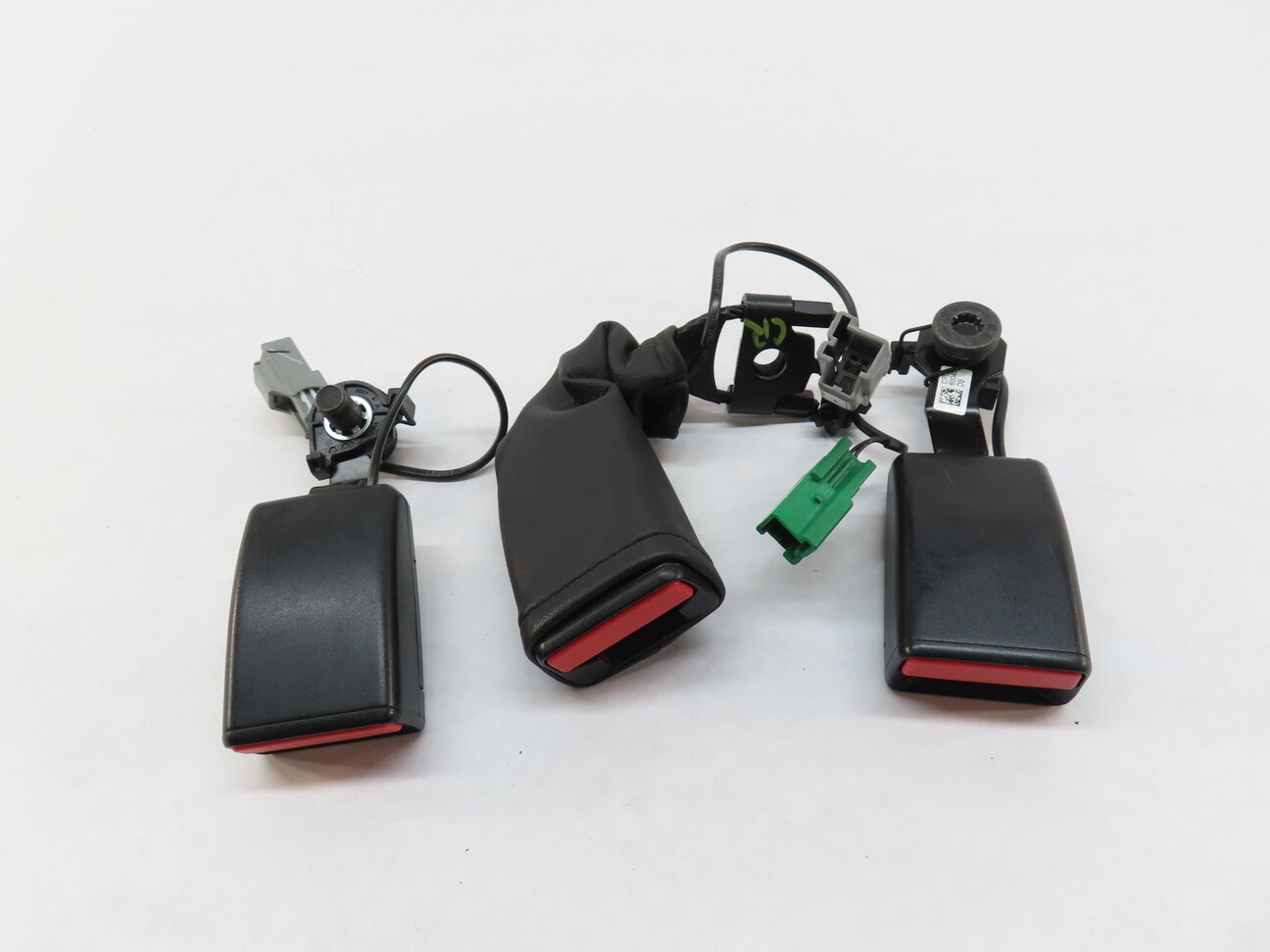 Thumbnail 2: 2015 RANGE ROVER SPORT L494 REAR LEFT RIGHT CENTER 2ND ROW SEATBELT BUCKLE SET 3
