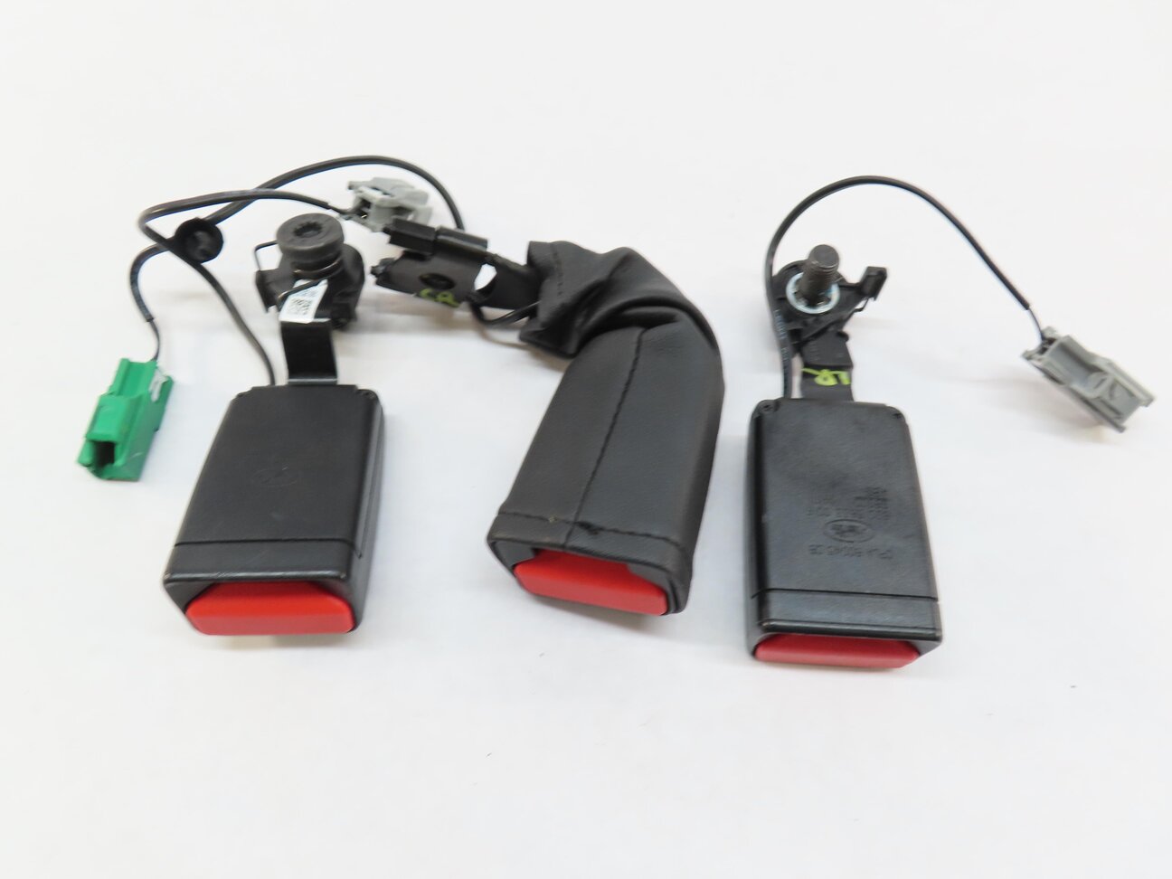 Thumbnail 3: 2015 RANGE ROVER SPORT L494 REAR LEFT RIGHT CENTER 2ND ROW SEATBELT BUCKLE SET 3