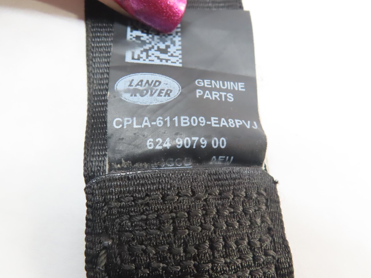 Thumbnail 5: 2014-2016 RANGE ROVER SPORT (L494) LEFT FRONT DRIVER SEATBELT RETRACTOR (BLACK)