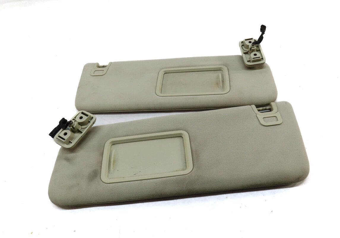 Thumbnail 4: 2014-2015 RANGE ROVER SPORT (L494) FRONT LEFT & RIGHT SUNVISOR SET-2 (BEIGE)