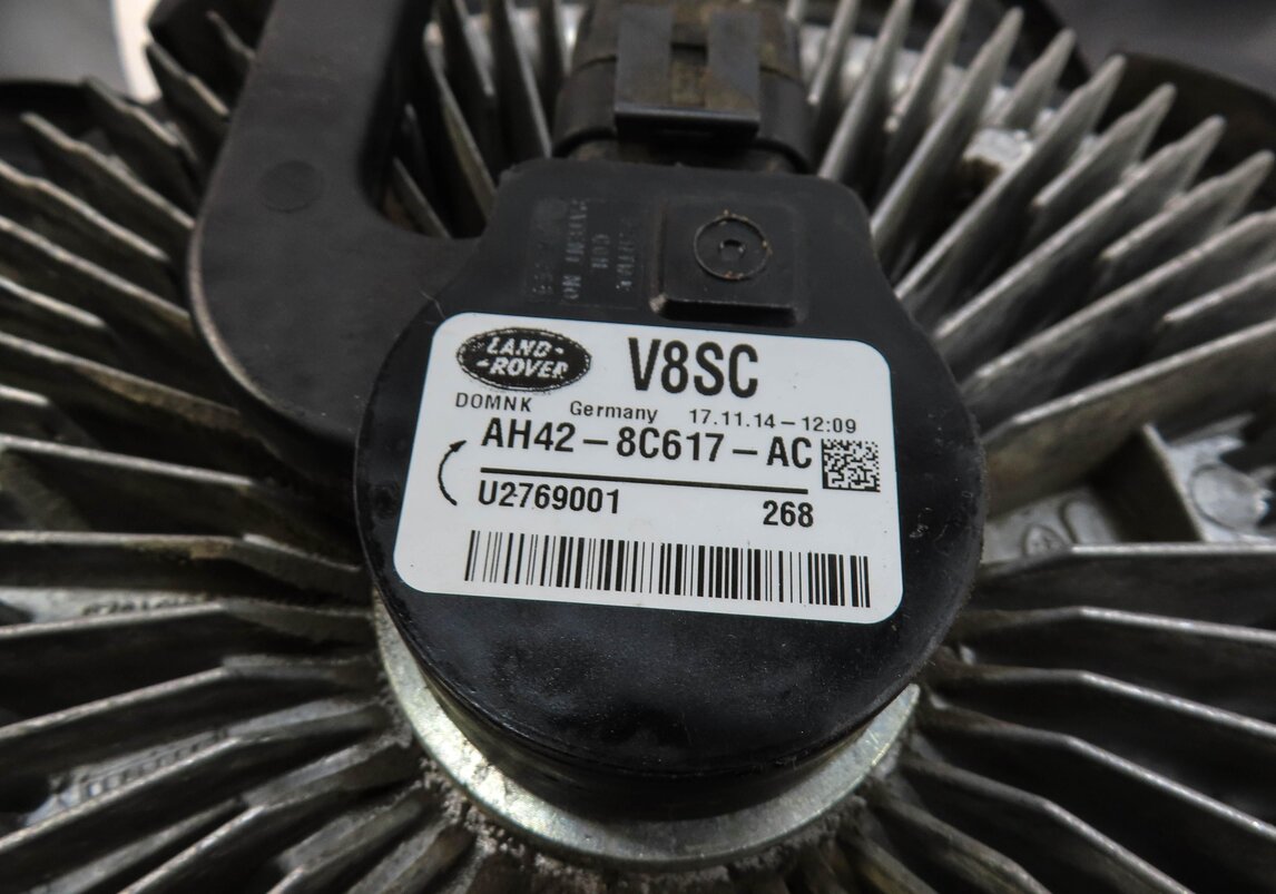 Thumbnail 6: 10-18 RANGE ROVER SPORT (L320 L322 L405 L494) SUPERCHARGED COOLING FAN w/ CLUTCH