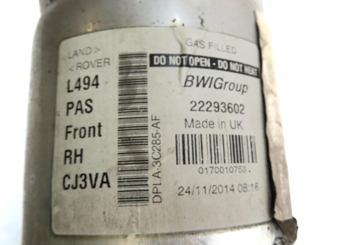 Thumbnail 7: 2014-2020 RANGE ROVER SPORT (L494) RIGHT FRONT PASSENGER AIR SHOCK STRUT