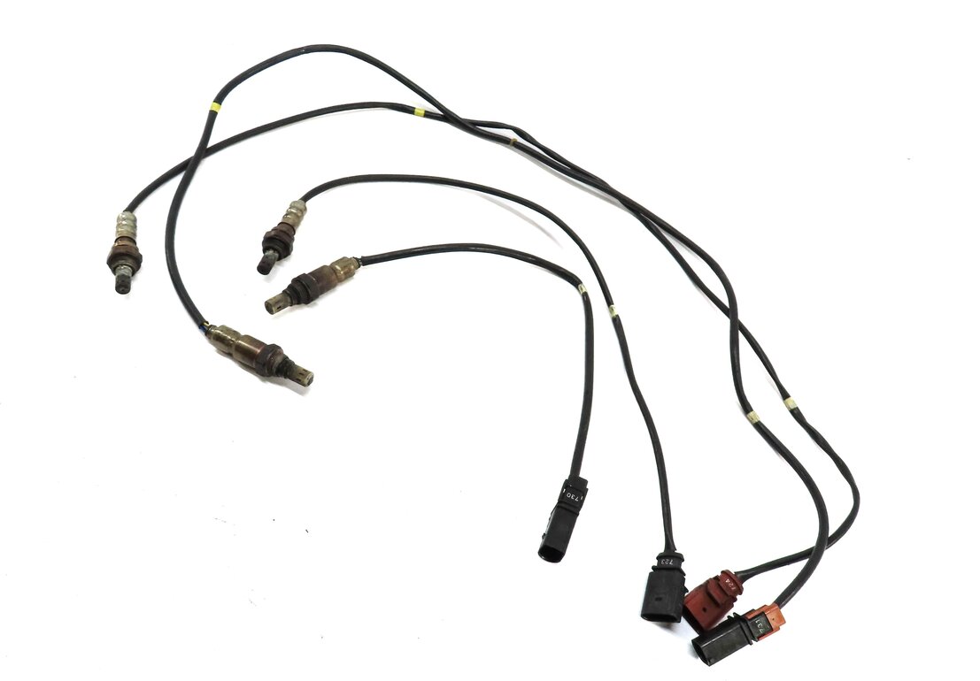 Thumbnail 3: 2015 AUDI Q7 (4L) 3.0L PRE POST CAT O2 OXYGEN LAMBDA PROBE SENOSR SET-4