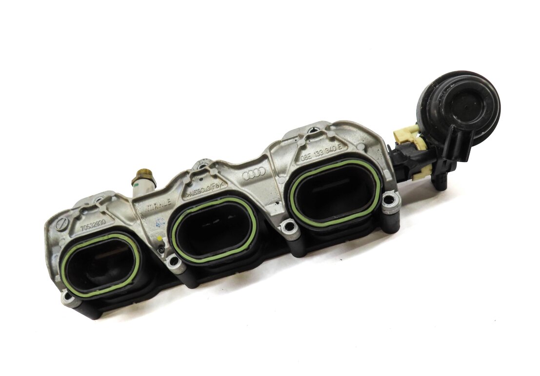 Thumbnail 1: 2015 AUDI Q7 (4L) 3.0L SUPERCHARGED ENGINE RIGHT LOWER INTAKE MANIFOLD DUFFUSER