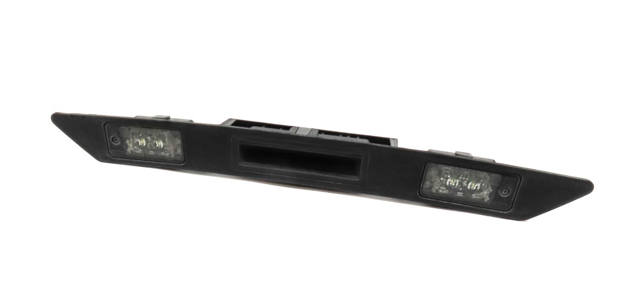 2015 AUDI Q7 (4L) REAR TRUNK RELEASE HANDLE LICENSE PLATE LIGHT PANEL