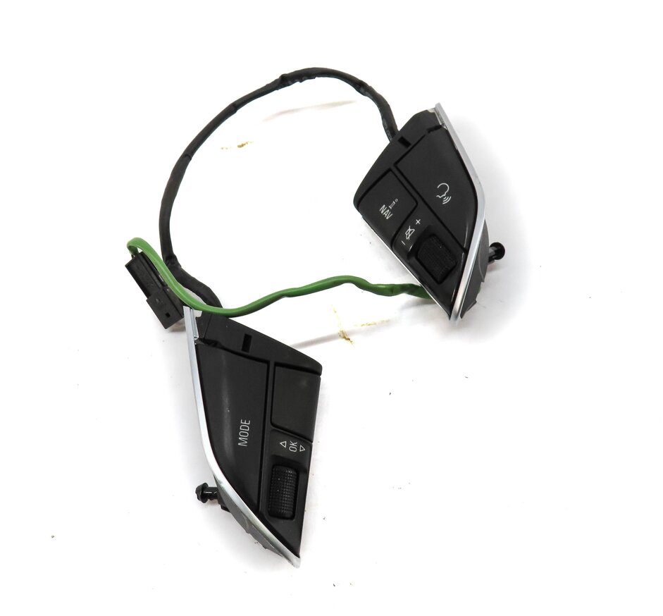 2015 AUDI Q7 (4L) LEFT & RIGHT STEERING WHEEL SWITCH BUTTON SET