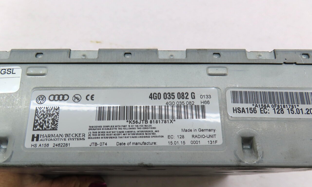 Thumbnail 4: 2009-2017 AUDI A4 A5 Q3 Q5 Q7 S5 S6 (B8 C6 8K 8T 8R 8U 4L) RADIO RECEIVER MODULE