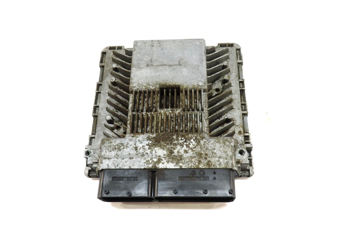Thumbnail 2: 13-15 AUDI Q7 (4L) 3.0L CTWB SUPERCHARGED ENGINE BCM ECM ENGINE CONTROL MODULE