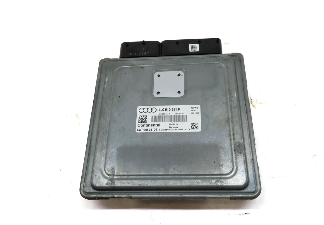 Thumbnail 3: 13-15 AUDI Q7 (4L) 3.0L CTWB SUPERCHARGED ENGINE BCM ECM ENGINE CONTROL MODULE