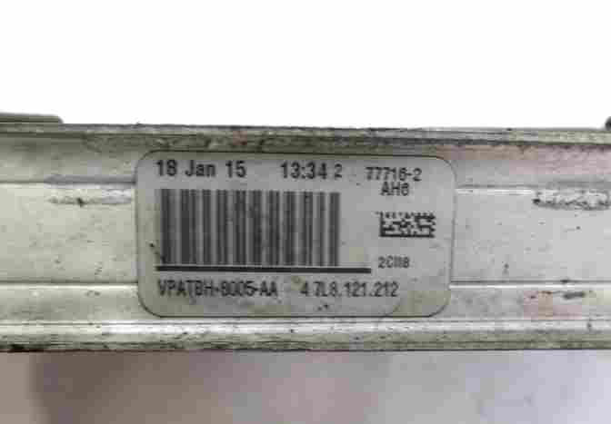 Thumbnail 5: 2011-2015 AUDI Q7 (4L) 3.0L SUPERCHARGED ENGINE LEFT OR RIGHT AUXILIARY RADIATOR