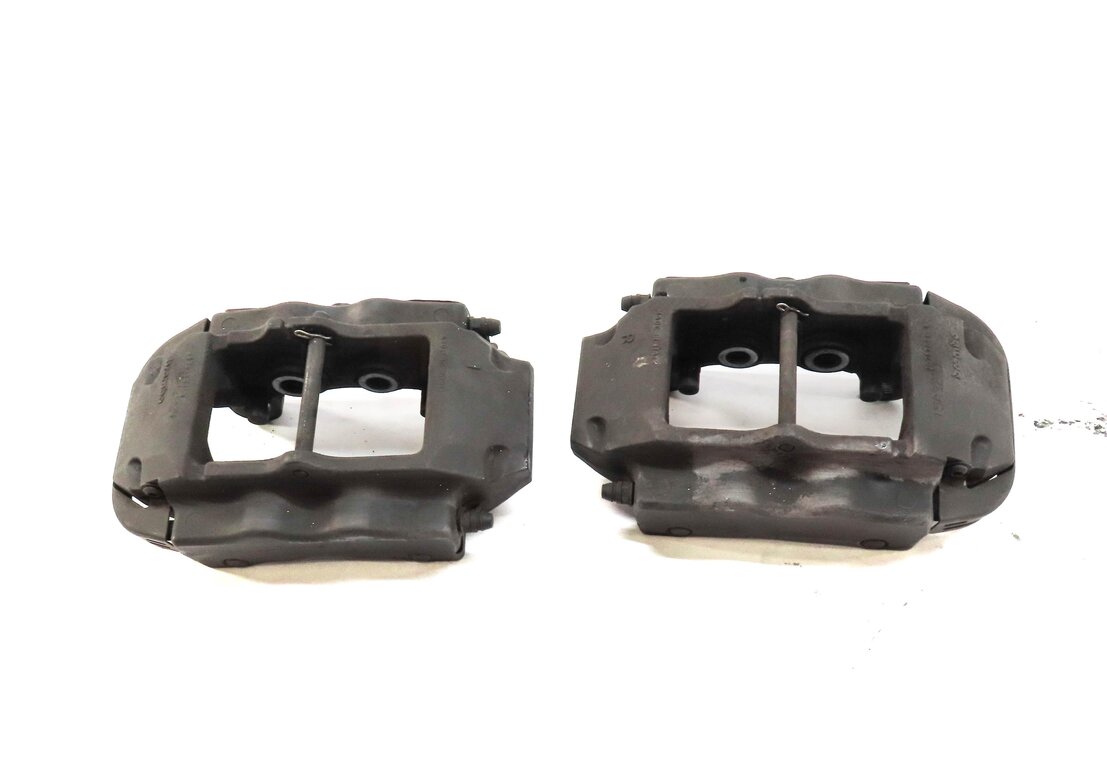 Thumbnail 2: 04-15 VW TOUAREG AUDI Q7 (4L) REAR LEFT & RIGHT DISC BRAKE CALIPER SET-2 BREMBO