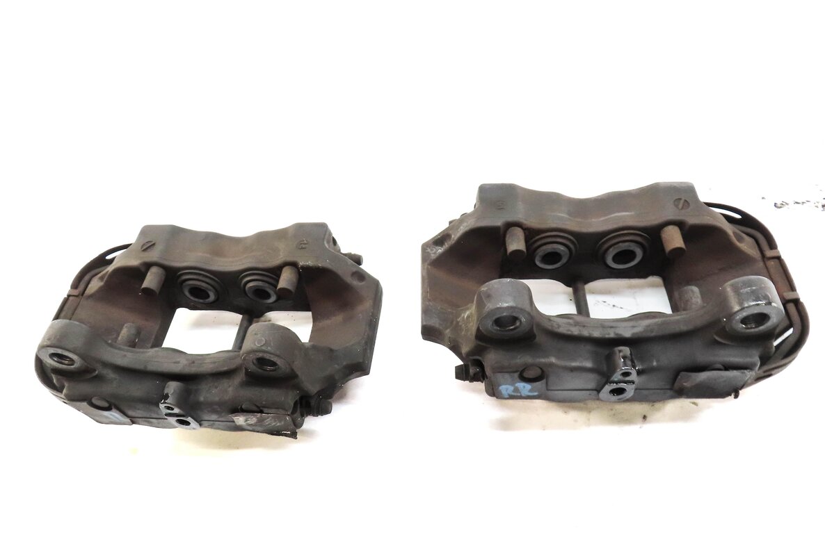 Thumbnail 5: 04-15 VW TOUAREG AUDI Q7 (4L) REAR LEFT & RIGHT DISC BRAKE CALIPER SET-2 BREMBO