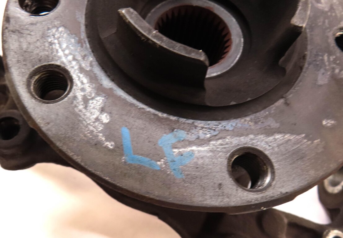 Thumbnail 5: 2011-2015 AUDI Q7 (4L) LEFT FRONT DRIVER SPINDLE KNUCKLE WHEEL HUB BEARING