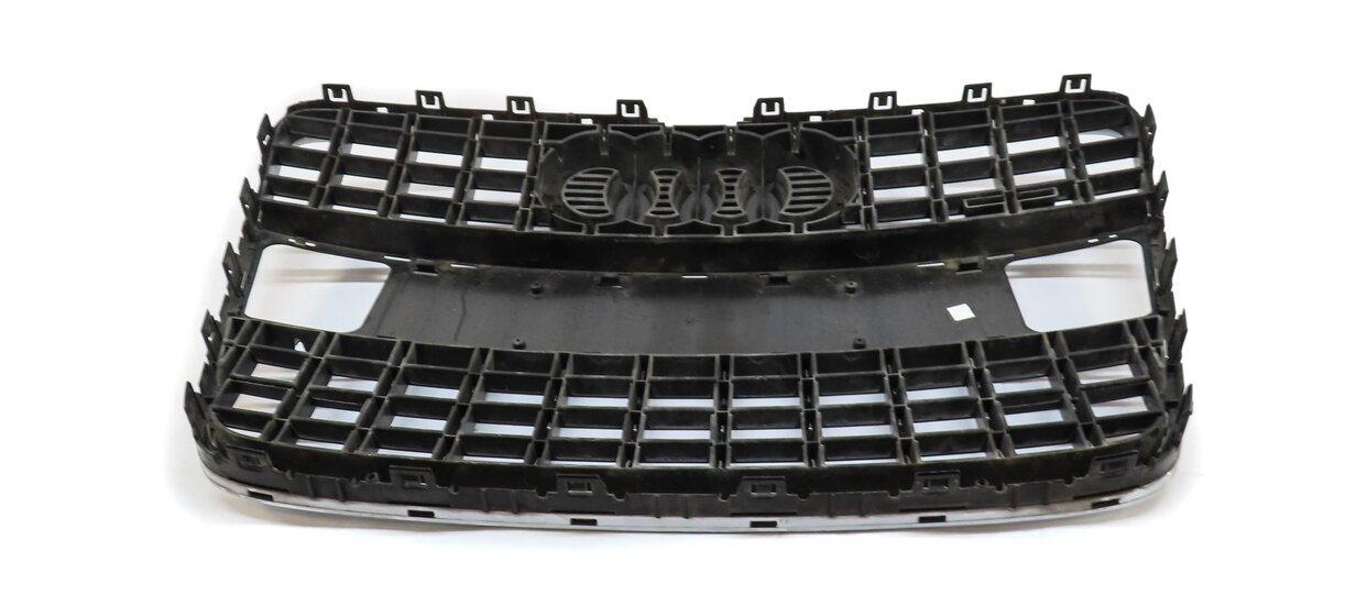 Thumbnail 4: 2010-2015 AUDI Q7 (4L) FRONT MAIN CENTER HOOD GRILLE AIR VENT TRIM (BLACK)