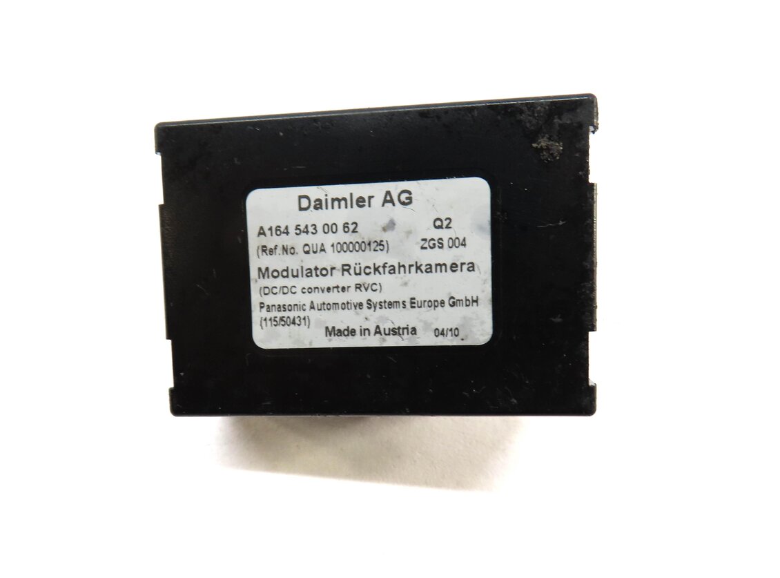 07-13 MB CL500 CL550 E350 E550 G550 ML320 ML350 ML500 - REARVIEW CAMERA MODULE