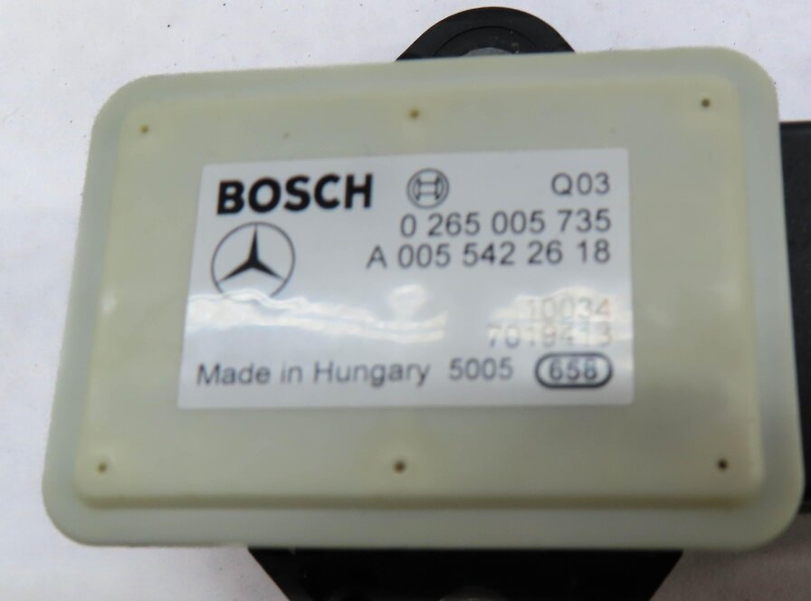 Thumbnail 4: 2010 MERCEDES E350 (C207) YAW SPEED ACCELERATION ROTATION STABILITY SENSOR